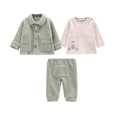 completo 3 pezzi neonato